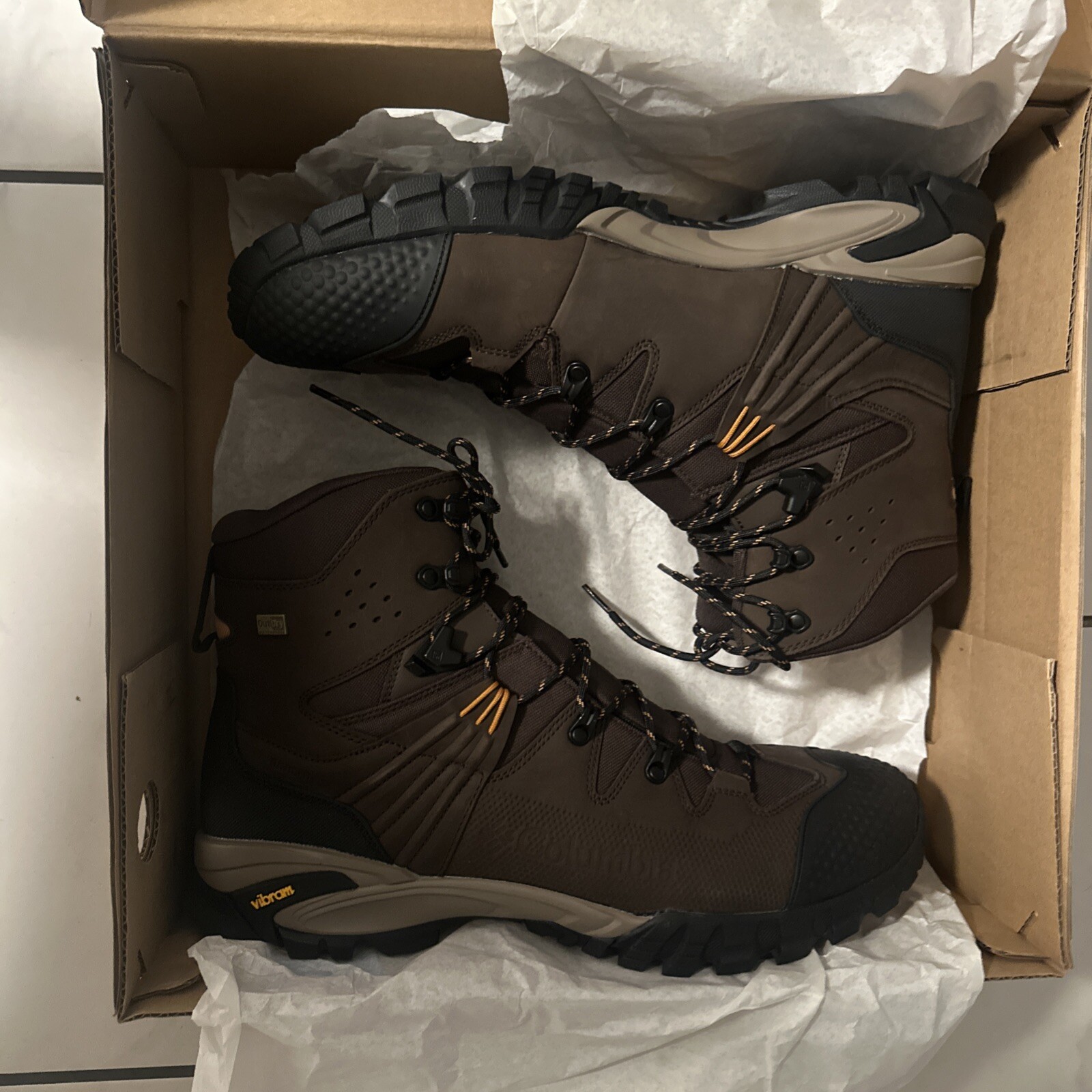 &rsquo;s Waterproof Leather Hiking Boot - Brown - Nib