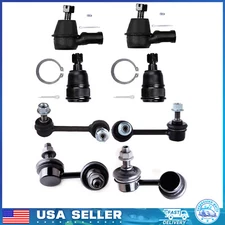 Front Tie Rod End Sway Bar Ball Joint Suspension For 2003 - 2011 Honda Element