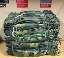 1 X GENUINE RARE US ARMY PONCHO LINER WET WEATHER BLANKET WOODLAND 1991 NEW !!!