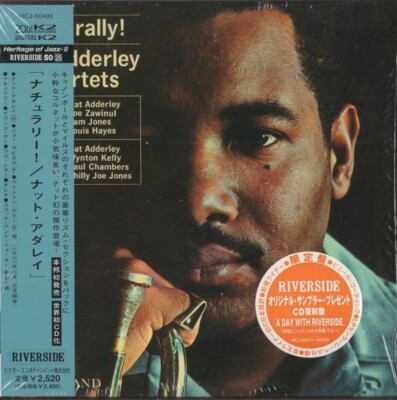 Nat Adderley Naturally JAPAN MINI LP CD Paper Sleeve w/OBI