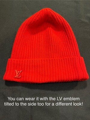 CASHMERE LOUIS VUITTON SKULLCAP BEANIE CAP BONNET LV AHEAD 1.1 HAT