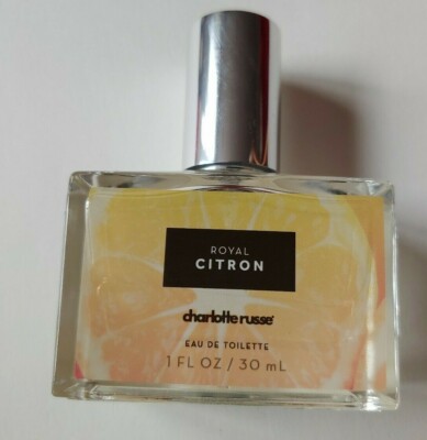 Charlotte Russe Royal Citron 1oz Eau De Toilette Perfume Spray Retired Scent New