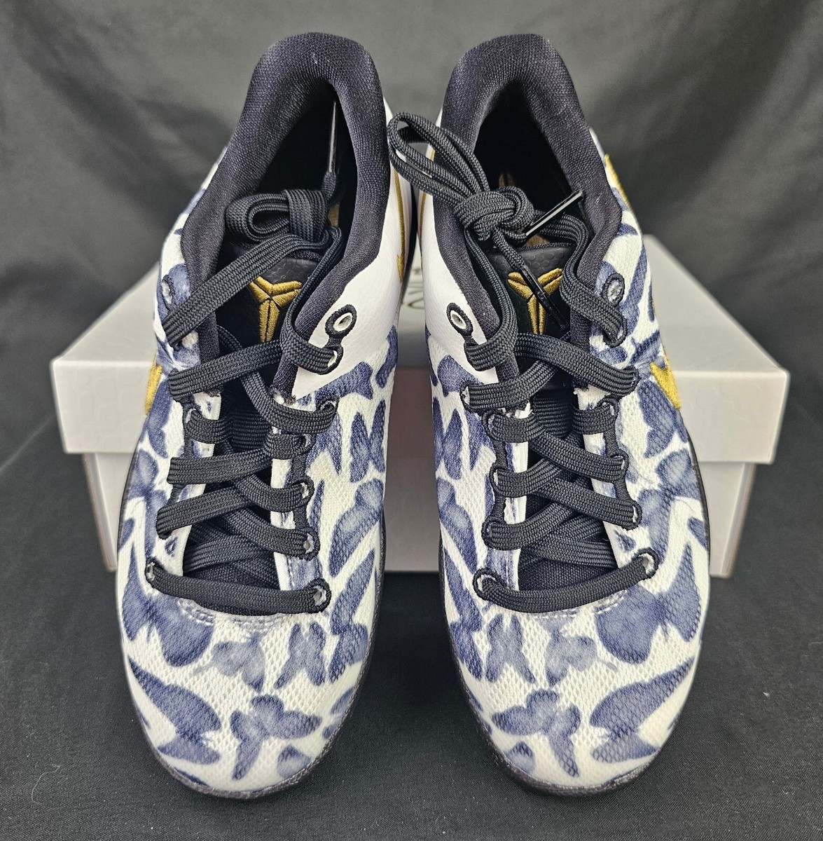 Nike Kobe 8 Protro Mambacita Gigi White Gold Black PS Size