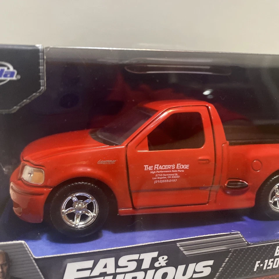 Die-Cast JADA 1/32 • Rápido y Furioso • Brian’s Ford F-150 SVT Lightning • Nuevo en caja • Foto 3 de 3