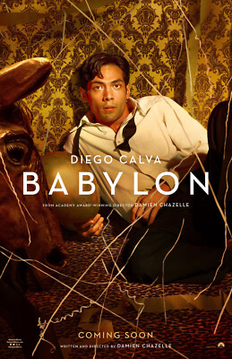 BB0458 Babylon Film By Damien Chazelle 2022 Calva Movie Poster 11x17