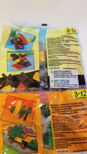 McDonald's Happy Meal Lego Classic #1-5 in confezione 1999 - mai aperto - Foto 8 di 11