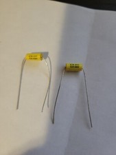 .0015uf 630v 2 pcs Yellow Film Capacitors Guitar Tube Amp 152K 630V ETR PPT