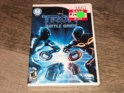 Tron Evolution Battle Grids Nintendo Wii Brand New Factory Sealed