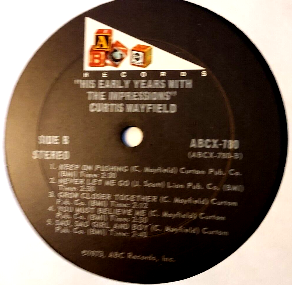 洋楽 Curtis Mayfield His Early Years with The NS0zODY4LmpwZWc.jpeg