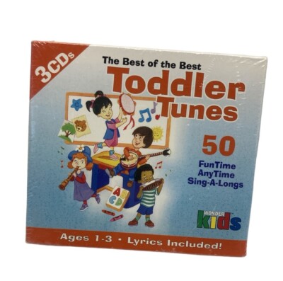 The Best Of the Beat- Toddler Tunes -3 CD s Ages 1-3, Lyrics Included. Free Ship