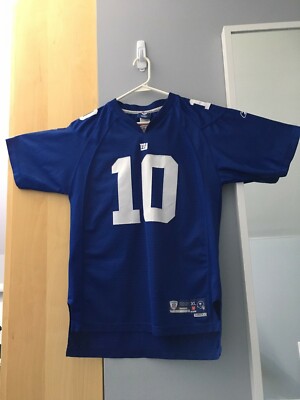NFL New York Giants Jersey #10 Eli Manning Stitched Logo Youth