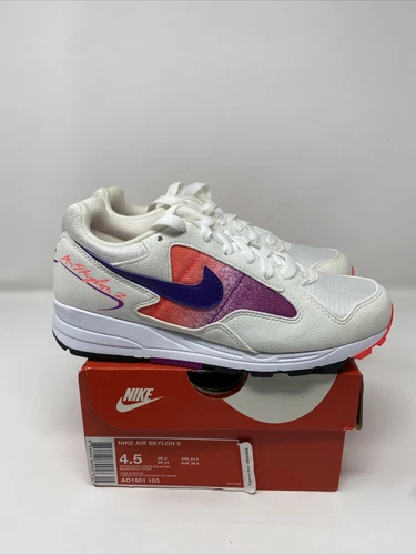 Nike Air Skylon II 2 White Court Purple Solar Red Black AO1551-103 Sz 4.5