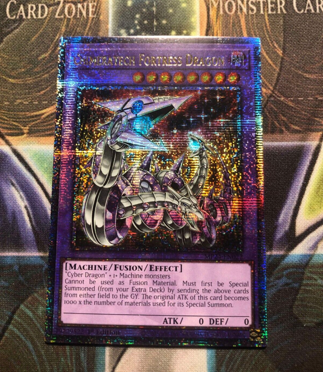 増殖するG QUARTER CENTURYSECRETRARE PSA 10 CHIMERATECH FORTRESS DRAGON * QUARTER CENTURY SECRET RARE MP24