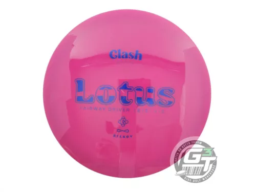NEW Clash Discs Steady Lotus 175g Purple Blue Foil Fairway Driver Golf Disc