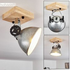 Lampy sufitowe Vintage Salon Sypialnia Pokój Lampy Korytarz Reflektor Drewno / Cynk