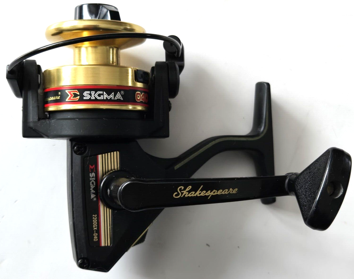 シェークスピアプロフェッシャルNO1980 Vintage Shakespeare Sigma 2200GX-040 Spinning Fishing Reel
