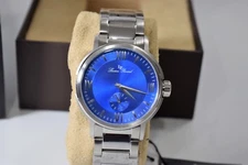 Lucien Piccard Men's Bremen Watch Stainless Steel Blue Dial - 