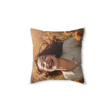Spun Polyester Square Pillow