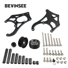 BEVINSEE For Sanden 508 AC A/C Air Compressor Bracket Kit For LS1 LSX Truck SUV