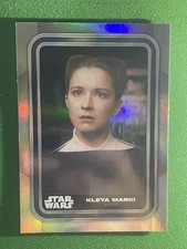 2023 Topps Star Wars Flagship Kleya Marki Rainbow Foil Refractor #15