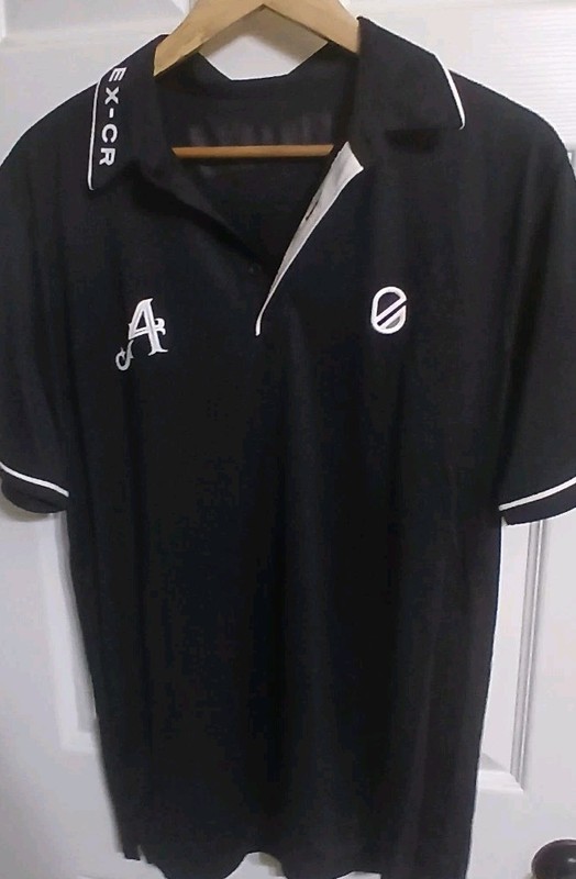 4 Four Aces Golf Extracurricular LIV Golf Dustin Johnson Tour Issue Netjets Polo
