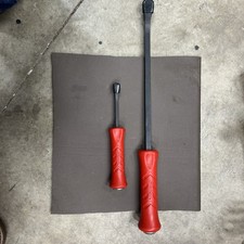 2piece Set Snap-on Usa Red Handle Striking Pry Bar Spbs18a Spbs8a 2piece Set Snap-on Usa Red Handle Striking Pry Bar Spbs18a Spbs8a