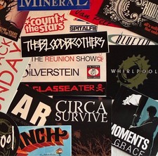REAL POST-HARDCORE emo Promo Stickers Customize STICKER Order- Choose 1 or More