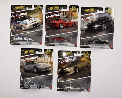 Hot Wheels Premium Car Culture Modern Classics Complete 5 Car Set