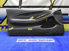 1999-2004 Ford Mustang Charcoal Left Driver Oem Door Panel Mach 460 L51 1999-2004 Ford Mustang Charcoal Left Driver Oem Door Panel Mach 460 L51