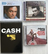 Johnny Cash CD + DVD Lot NEW SEALED Orange Blossom Very Best Of Hurt All Country
