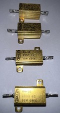 DALE Pack Of 4, RH-10, 350 Ohm 10 Watt 3 Tolerance resistors