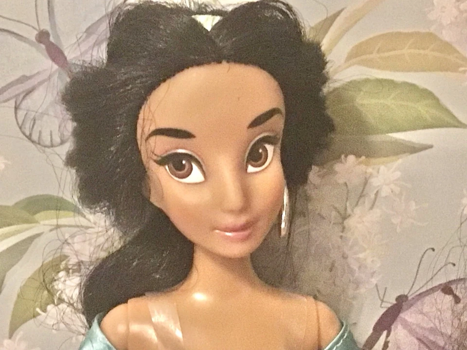 Disney Doll Lot Of 4 Disney Store Elena Snow White Jasmine Belle - Image 2 of 4