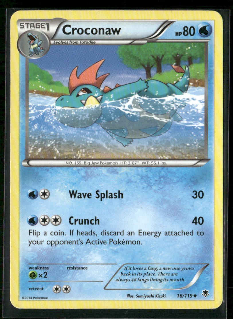 Croconaw XY - Phantom Forces 16/119 Regular LP