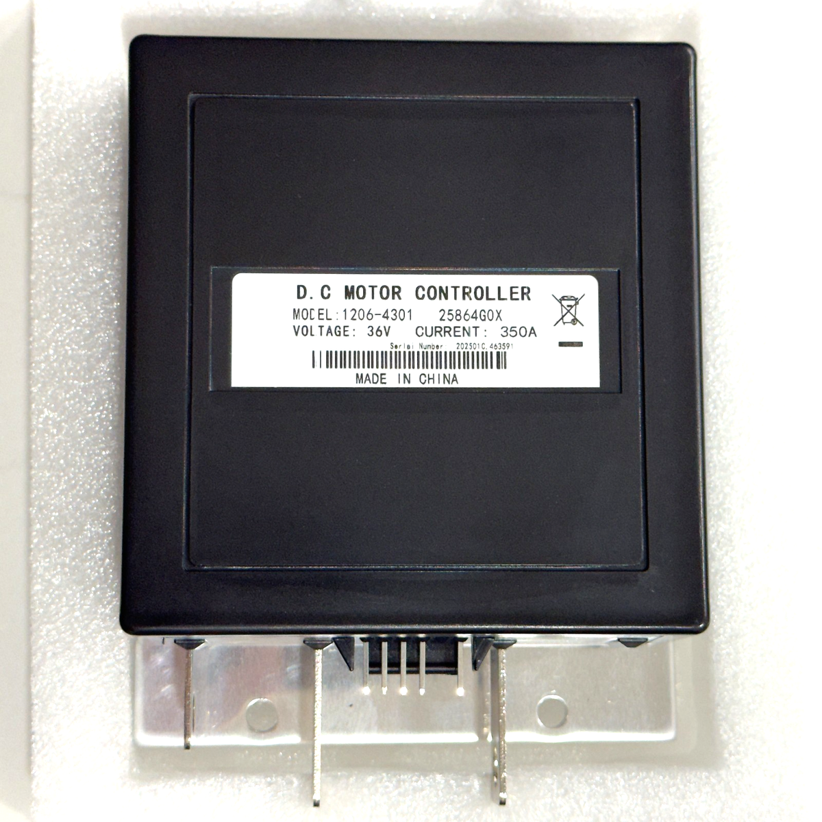 36V 350A ITS 5-Pin Controller 25864G09 / 1206-4301 for EZGO TXT