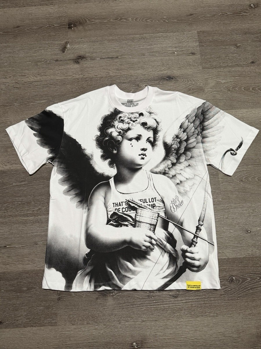 Awful Lot Of Cough Syrup Angel Baby Tee ‼️ | eBay