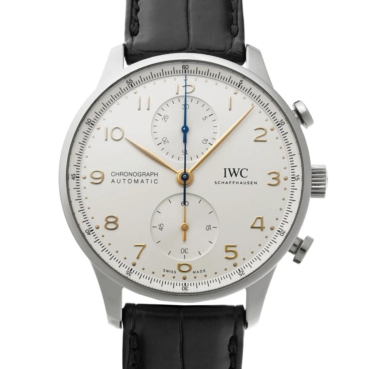 IWC Portugieser IW371604 41mm Stainless Steel Silver Wristwatch #WW12693