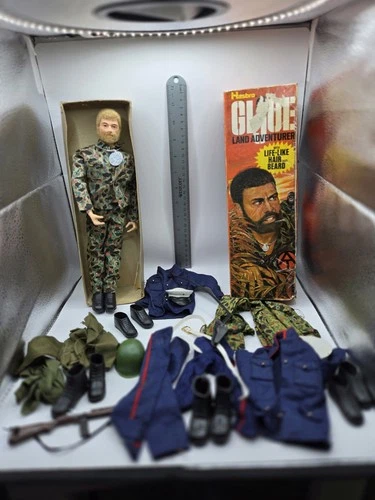 G I Joe Vintage Adventure 1964 Flocked Clothes Accessories
