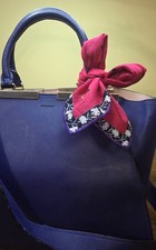 Bandana quadrata taschino cotone twilly WATERMELON SUGAR GIVECY 18" nuova 27€ H@t!