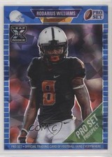 2021 Leaf Pro Set Metal Blue Crystals 5/35 Rodarius Williams #78 11pj