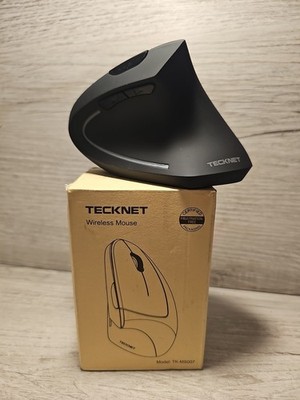 Tecknet Wireless Vertical Mouse Model TK-MS007 New/Open Box
