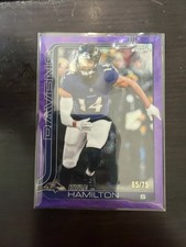 2025 Topps Chrome Kyle Hamilton Purple Refractor /75 COLOR MATCH