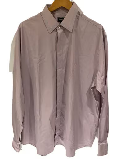 FENDI/Long Sleeve Shirt/Size 42/Cotton/PU//