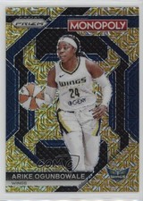 2024 Prizm Monopoly WNBA Skills Millionaire Gold Shimmer Arike Ogunbowale 1lt3
