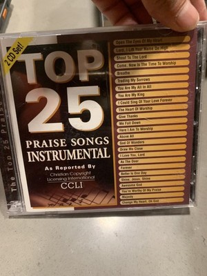 Top 25 Praise Songs Instrumental 2 CD Set Christian Music CCLI
