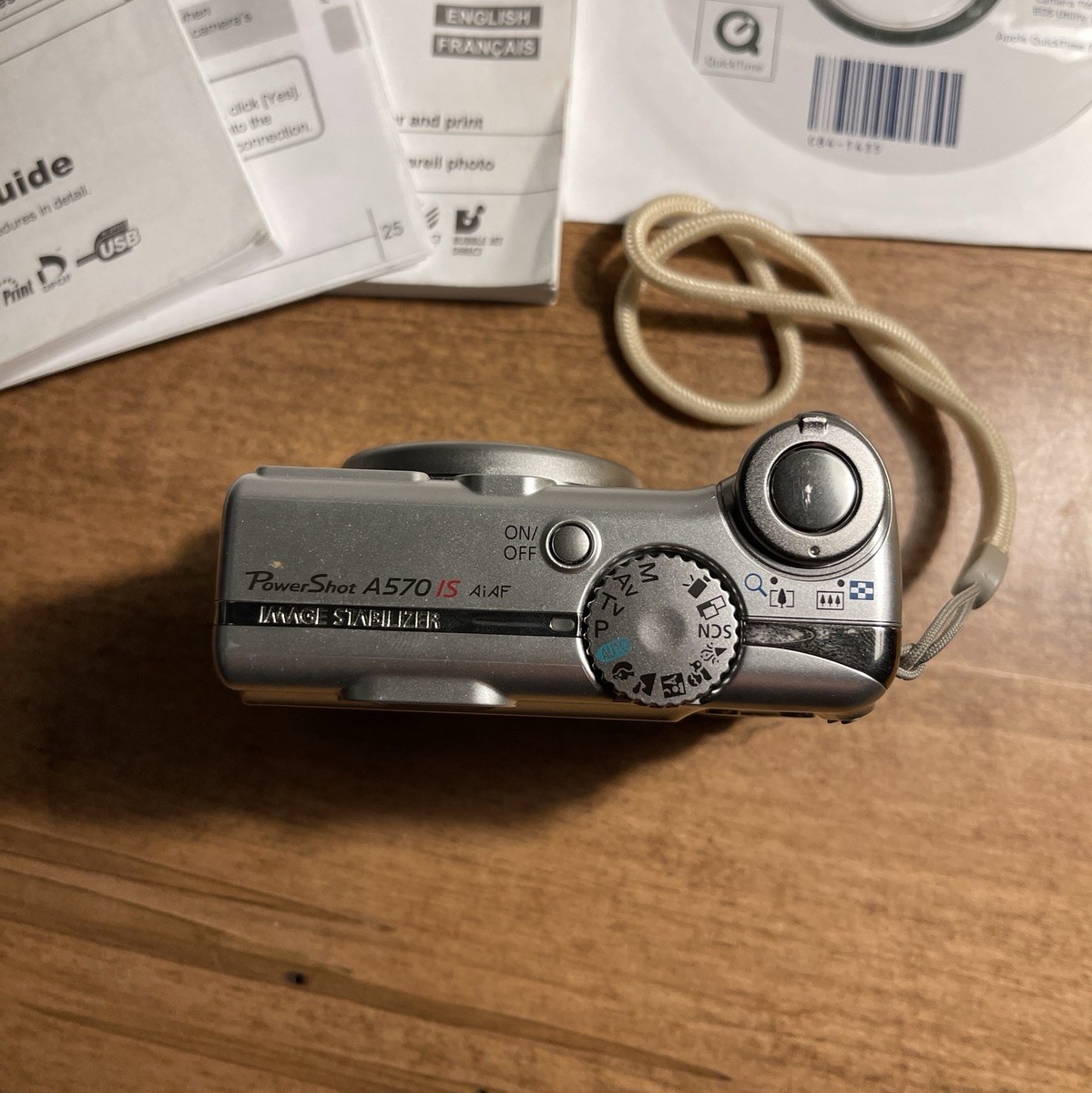 Canon PowerShot A550 シルバー Buy Canon PowerShot A550 7.1MP Digital Camera - Silver online | eBay