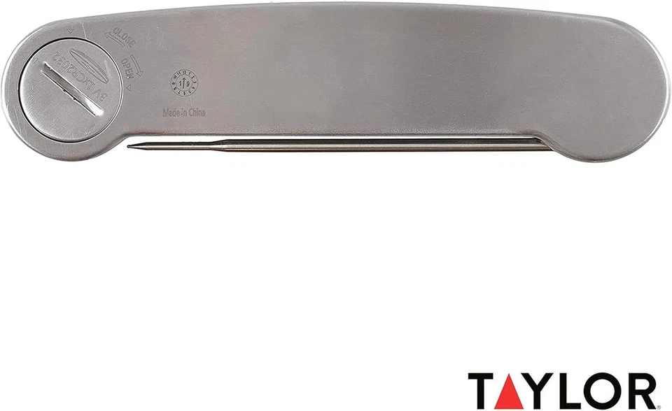 Folding Meat Thermometer Probe with Instant Read Digital Display, 18/8 Stainles - Image 3 of 4