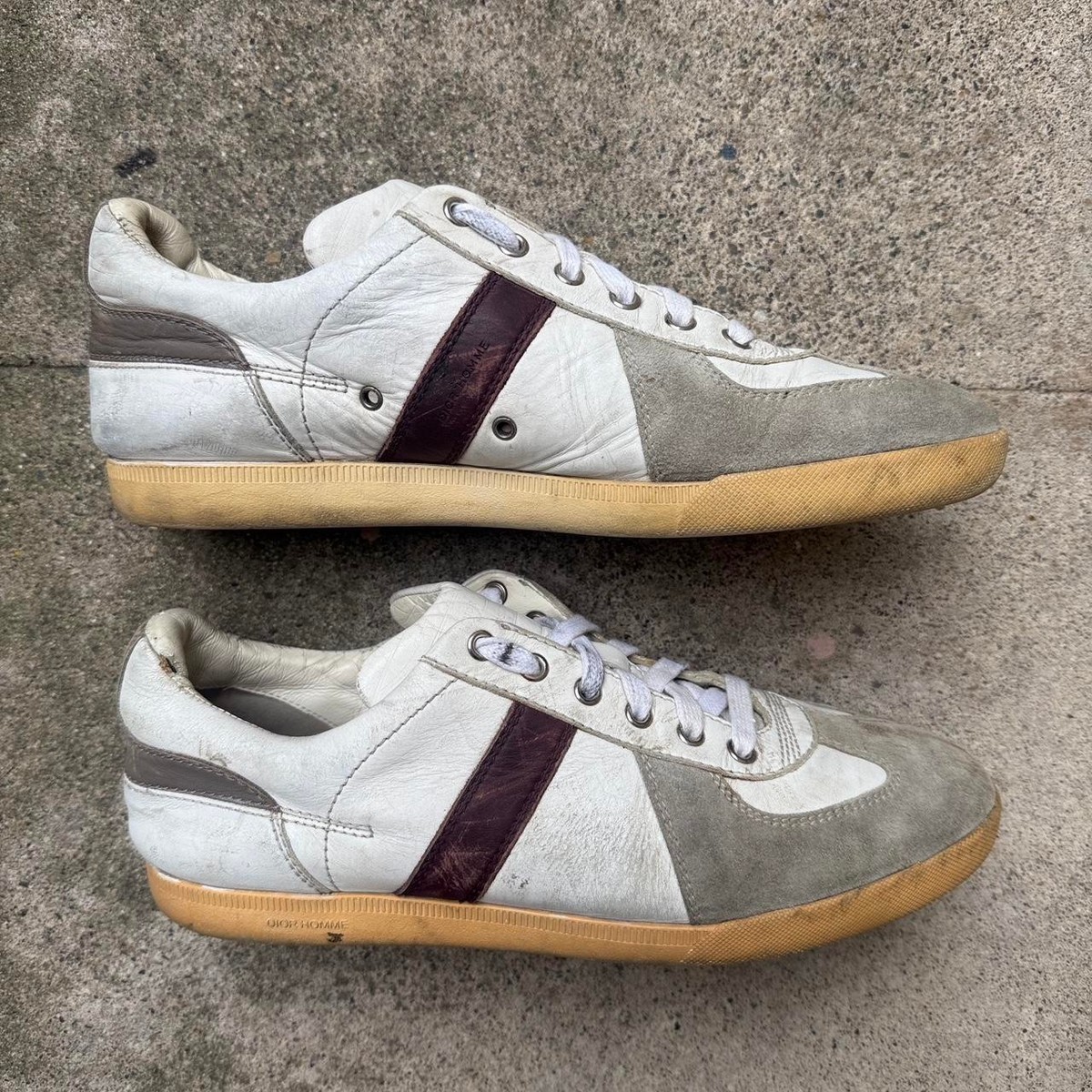 dior homme b01 german army trainer low top sneakers shoes margiela