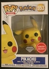 🔥 Funko Pop Pokémon Pikachu 🔥 Diamond Collection EBGames Exclusive + Protecter