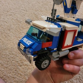 Lego City Police Off Road Command Center 4205 incomplete Read 