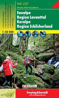 freytag & berndt Wanderkarte WK 237 Saualpe, Region Lavanttal - Koralpe - Region